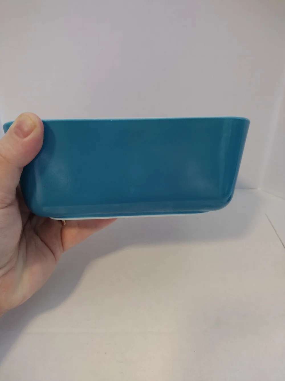Pyrex Rectangular Blue Ceramic Baking Dish